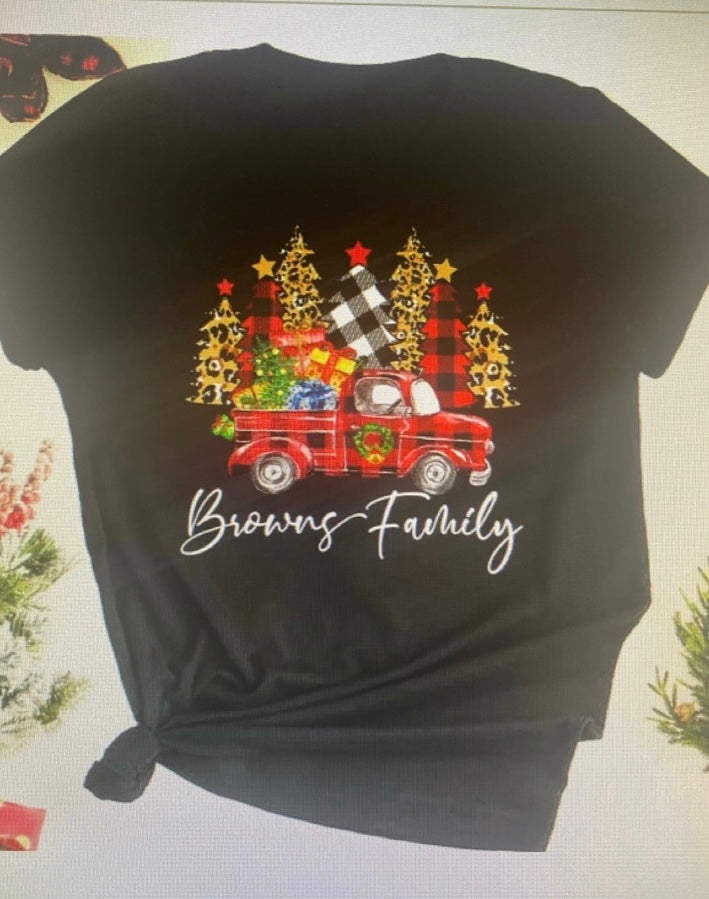 Ms Greta Family Christmas shirts