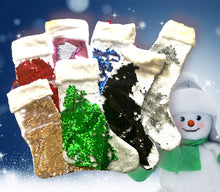 Load image into Gallery viewer, Christmas Photo Reverse Sequin Stocking
